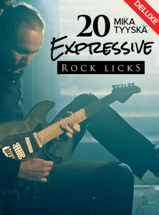 Package - 20 Expressive Rock Licks Deluxe thumbnail